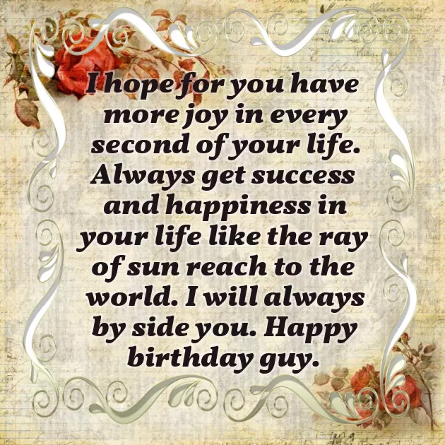 Birthday Wishes To A Guy Friend Birthday Wishes To A Guy Friend