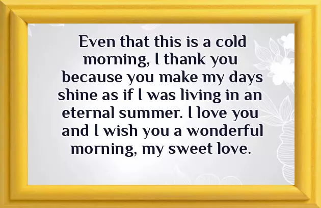 Morning Message To Husband