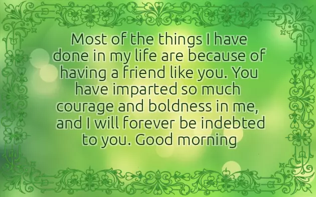 Good Morning Message New Friend