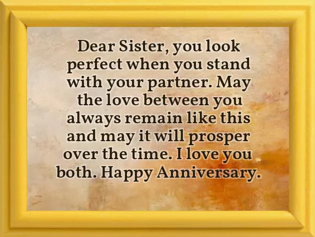 Sister Anniversary Wishes Sister Anniversary Wishes