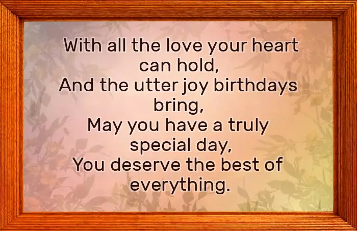 Birthday Wishes To My Blood Sister