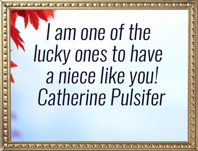 Gorgeous Niece Birthday