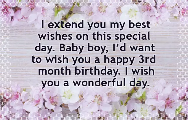 Best Wishes For Little Boy