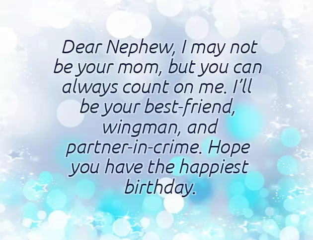 Happy Birthday My Baby Nephew