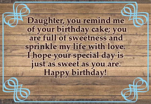 Words For Birthday Daughter