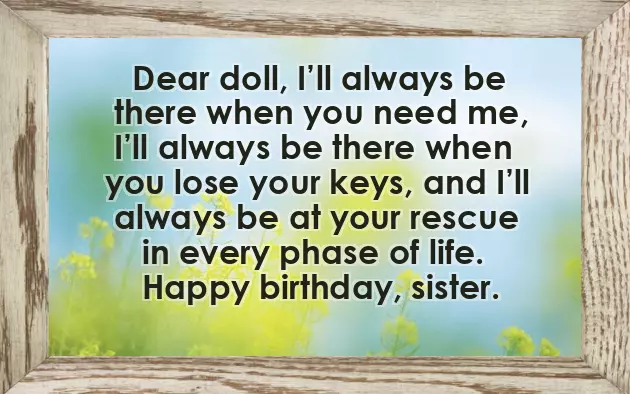 Senior Sister Birthday Wishes Senior Sister Birthday Wishes