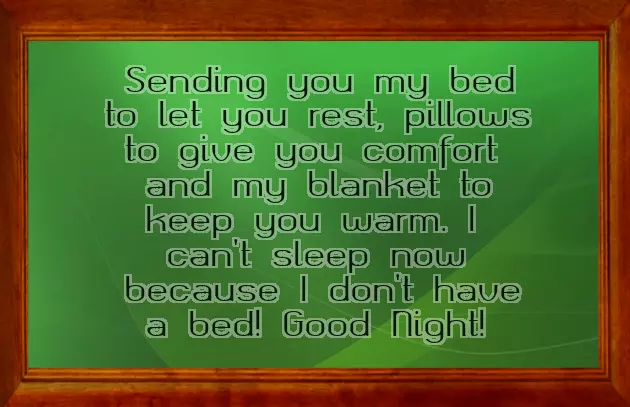 Wishes For A Good Night