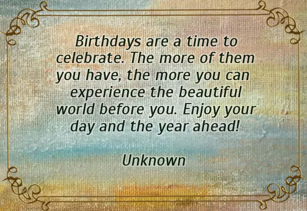 Wishing You A Happiest Birthday