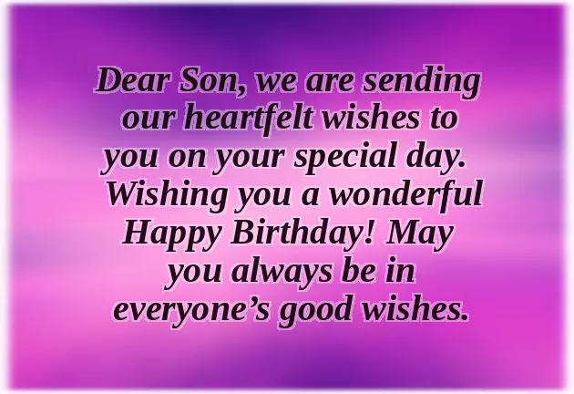 Birthday Wishes To My Sister Son Birthday Wishes To My Sister Son