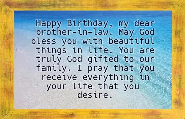 Bday Wish To Younger Brother