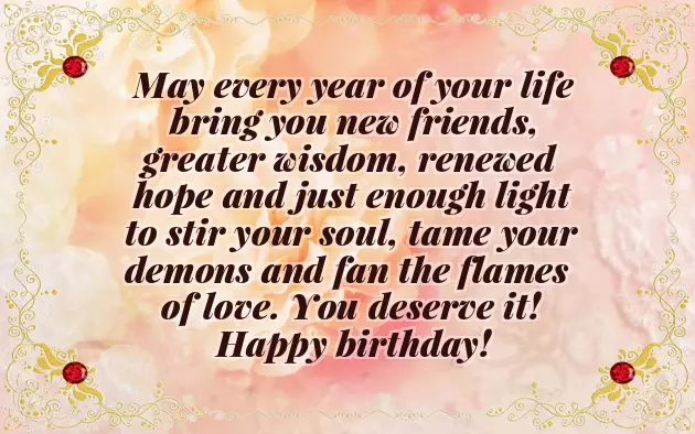 Free Inspirational Birthday Wishes Free Inspirational Birthday Wishes