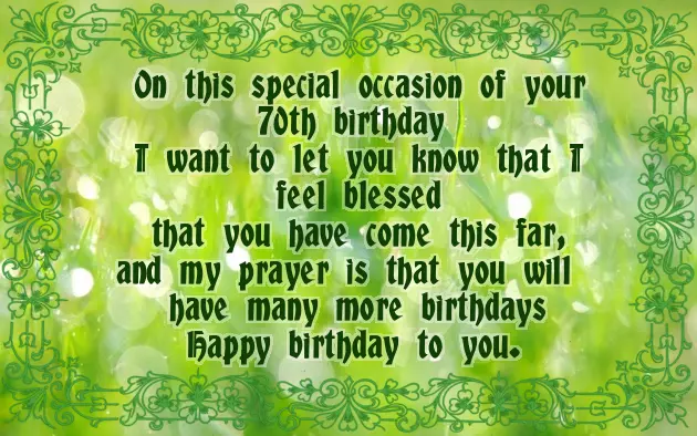 70Th Birthday Quotes 70Th Birthday Quotes