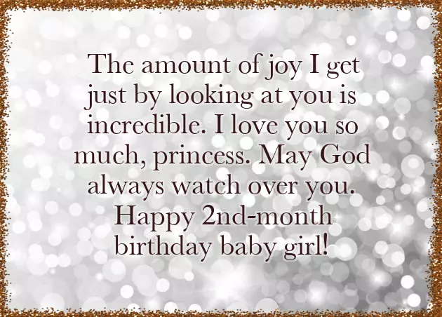 2 Month Baby Girl Birthday Wishes 2 Month Baby Girl Birthday Wishes