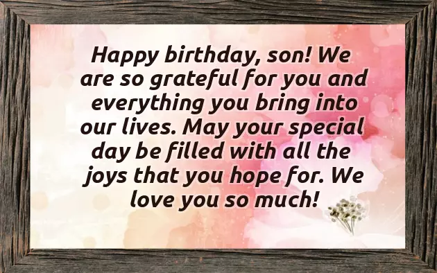 Son To Mother Birthday Wishes Son To Mother Birthday Wishes