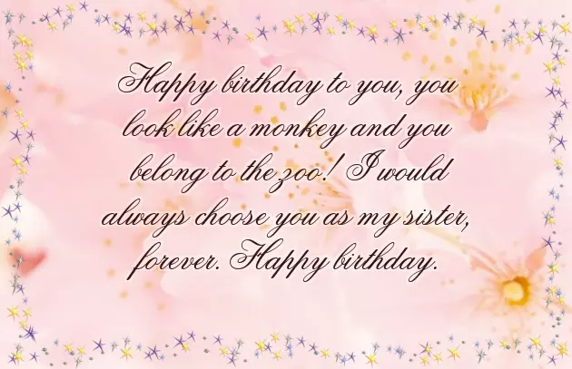Greeting Birthday To My Sister Greeting Birthday To My Sister