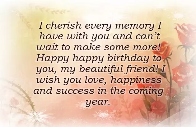 Female Beautiful Birthday Wishes Female Beautiful Birthday Wishes