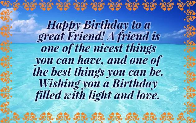 Birthday Wishes For My Lovely Friend