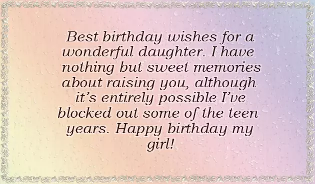 Happy Birthday Father To Daughter Happy Birthday Father To Daughter