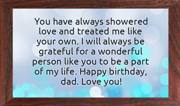 Father In Law Bday Wishes