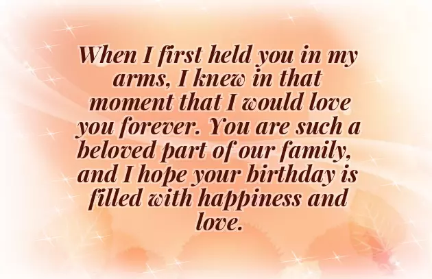 First Birthday Wishes For My Daughter