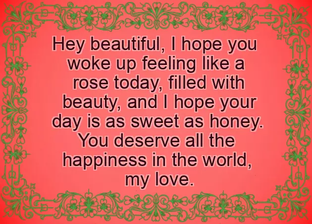 Good Morning Simple Message Good Morning Simple Message