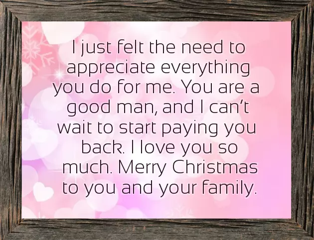 Cute Christmas Messages For Boyfriend