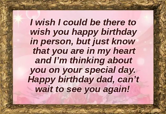 Birthday Wishes For Father Birthday Wishes For Father