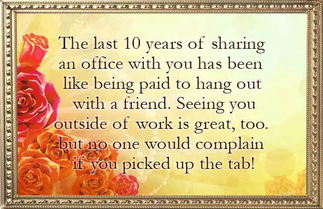 Congratulations Message For Completing 10 Years