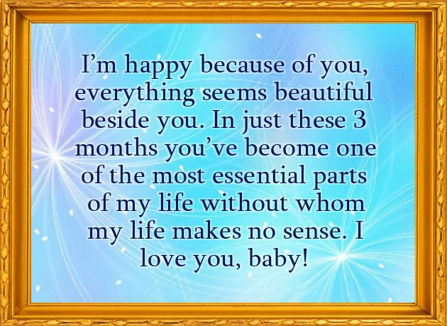 Happy 3 Month Anniversary Happy 3 Month Anniversary