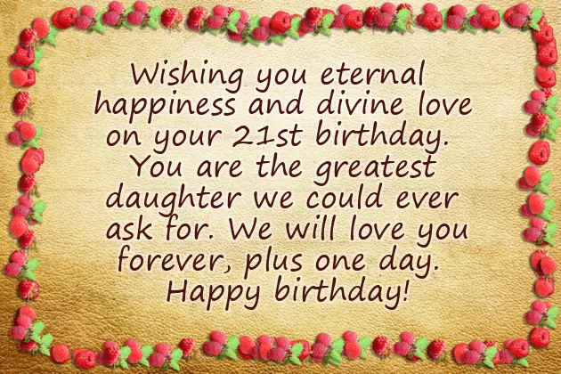 Birthday Sayings For Your Daughter