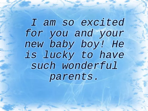 Congratulations To Become Parents