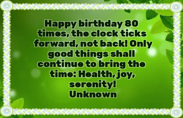Happy 80Th Bday Happy 80Th Bday