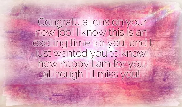 New Job Good Wishes New Job Good Wishes