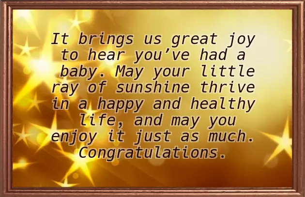Congratulations To New Baby Born Congratulations To New Baby Born