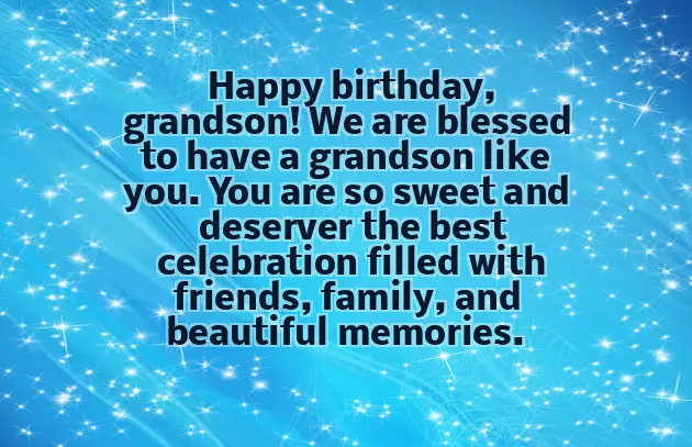 Words For Grandson Birthday Words For Grandson Birthday