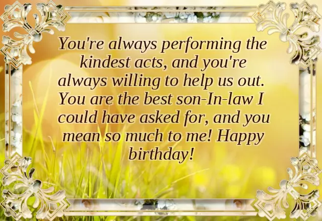 Greetings For Son In Law Greetings For Son In Law