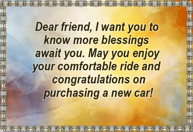 Congrats For New Car Quotes Congrats For New Car Quotes