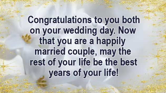 Congratulations On Your Beautiful Wedding Congratulations On Your Beautiful Wedding