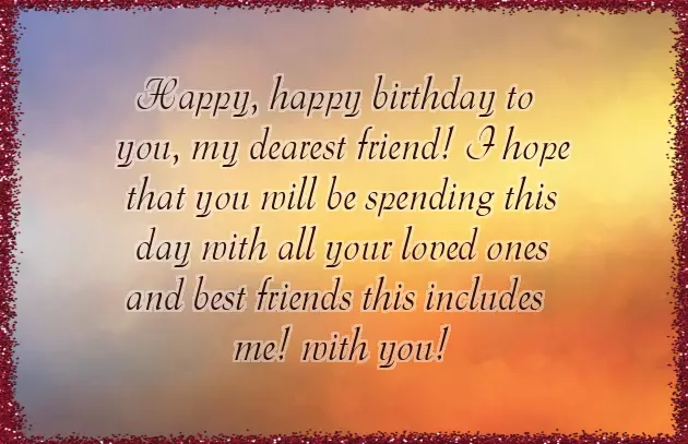 Happy Birthday Wishes For My Best Friend Girl