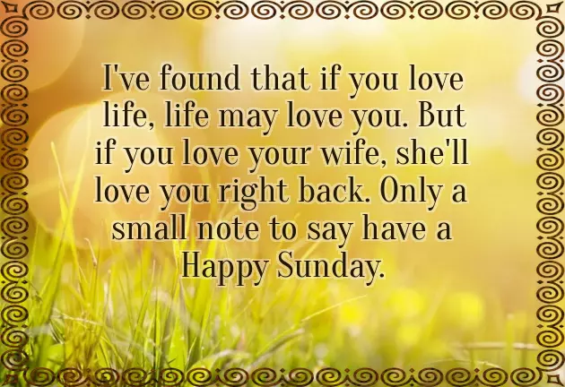 Sunday Wishes For Her Sunday Wishes For Her