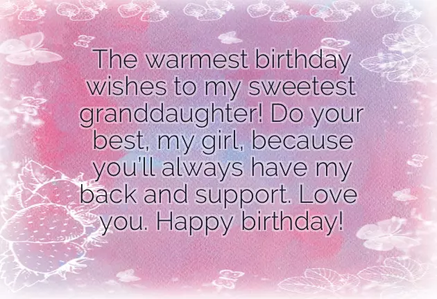 Happy Birthday Sayings For Granddaughter Happy Birthday Sayings For Granddaughter