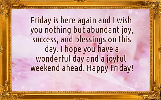 Friday Wishes Friday Wishes