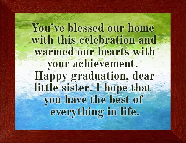 Congratulations Graduation Sister Congratulations Graduation Sister