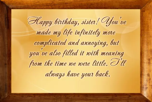 Birthday Wishes For Junior Sister Birthday Wishes For Junior Sister