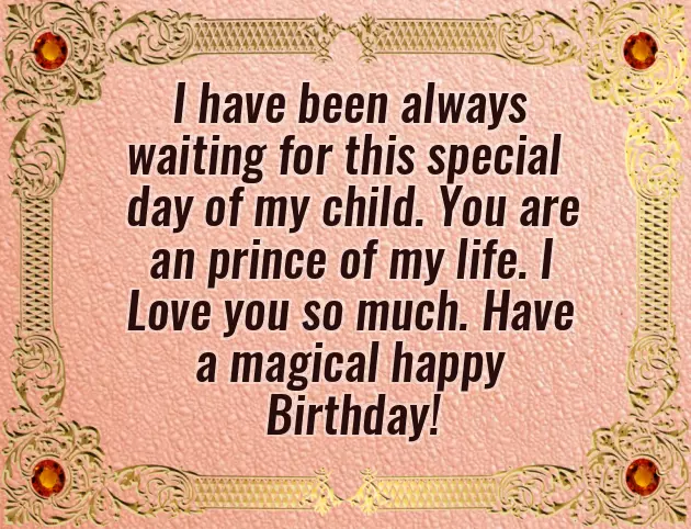 Birthday Wishes In English For Child Birthday Wishes In English For Child