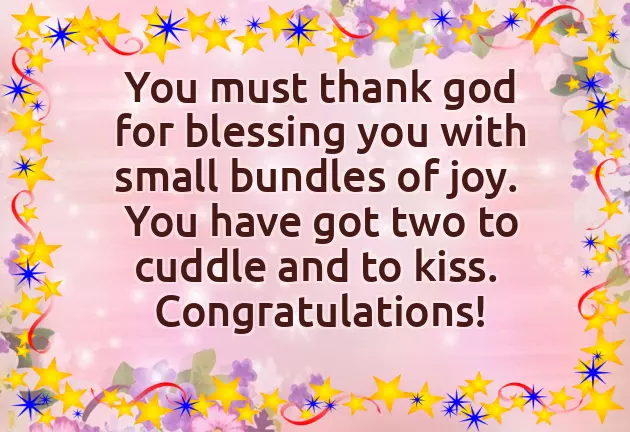 Congratulations For Twins Baby Congratulations For Twins Baby