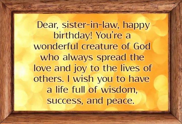 Birthday Wishes To My Sister In Law Birthday Wishes To My Sister In Law