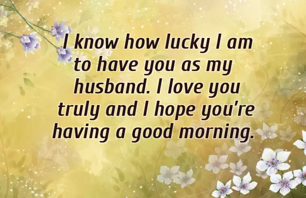 Morning Message Of Love Morning Message Of Love