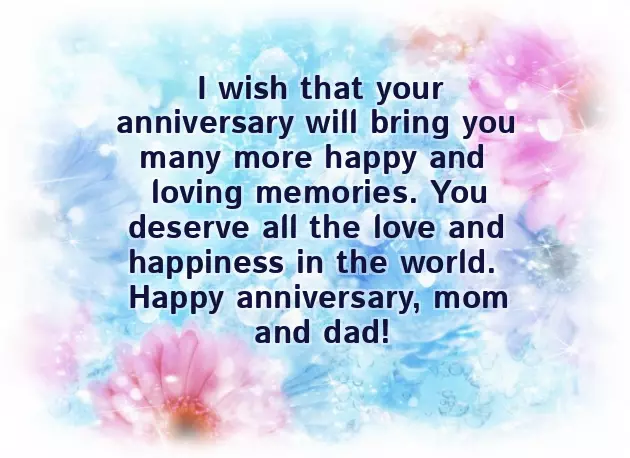 Happy Marriage Anniversary For Mom And Dad