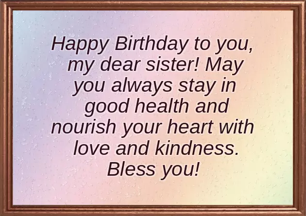 Greeting Sister Greeting Sister